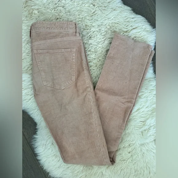 Madewell Blush Corduroy Straight Leg Pants - Picture 4 of 5